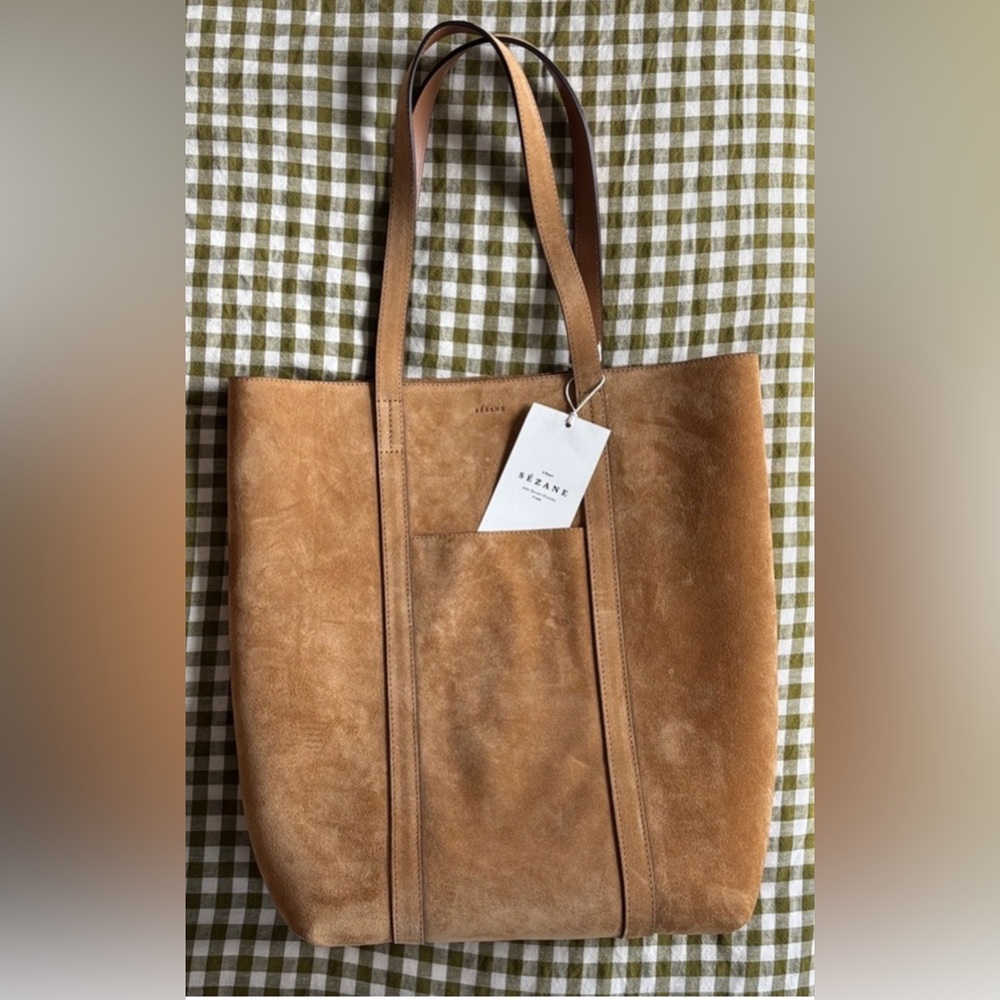 Sézane The Tote Camel Hand Bag - NWT